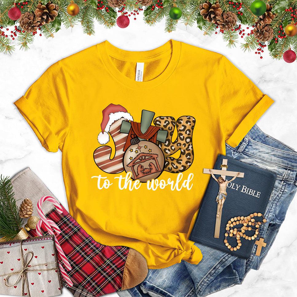 Joy To The World Version 2 Colored Edition T-Shirt - Brooke & Belle