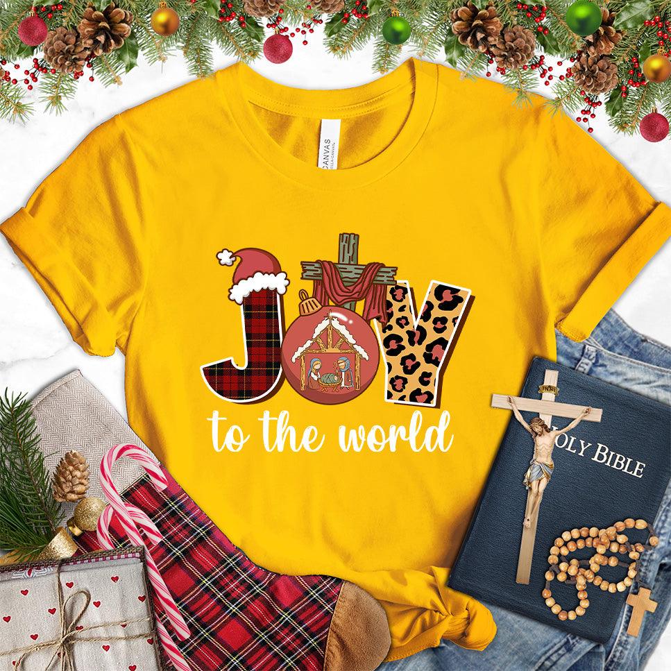 Joy To The World Version 3 Colored Edition T-Shirt - Brooke & Belle