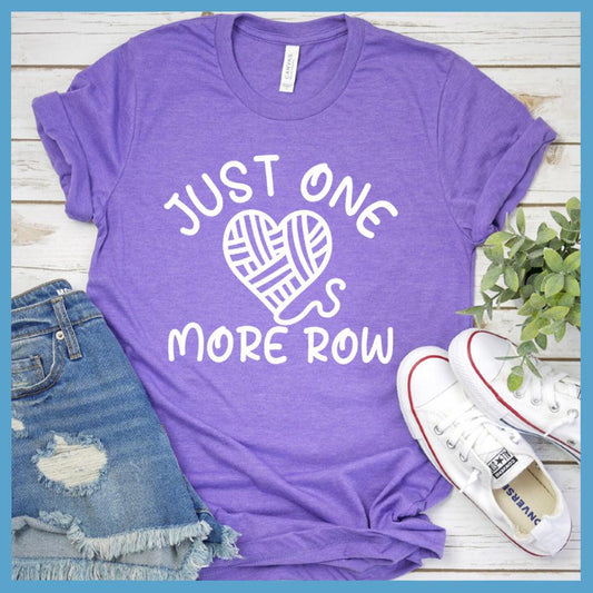 Just One More Row T-Shirt - Brooke & Belle