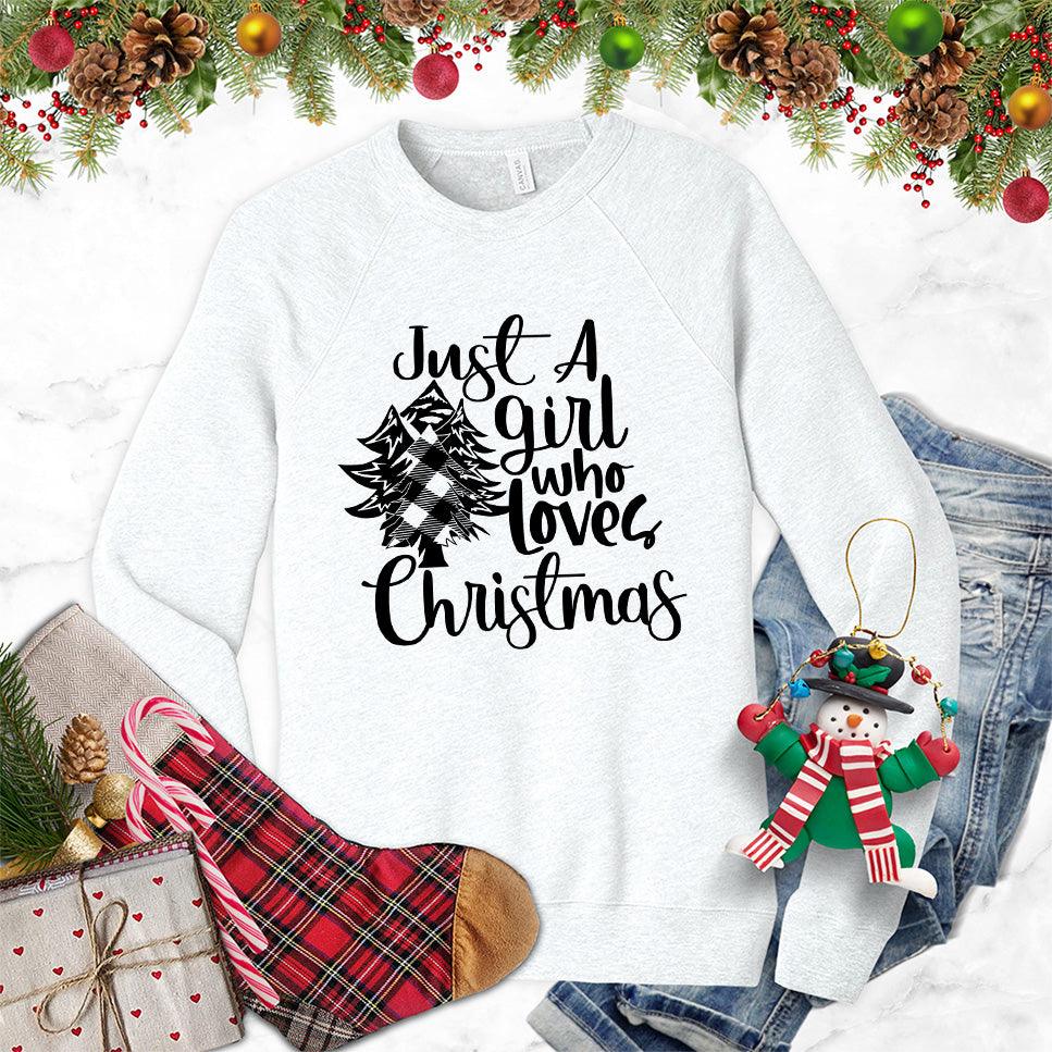 Just A Girl Who Loves Christmas Sweatshirt - Brooke & Belle