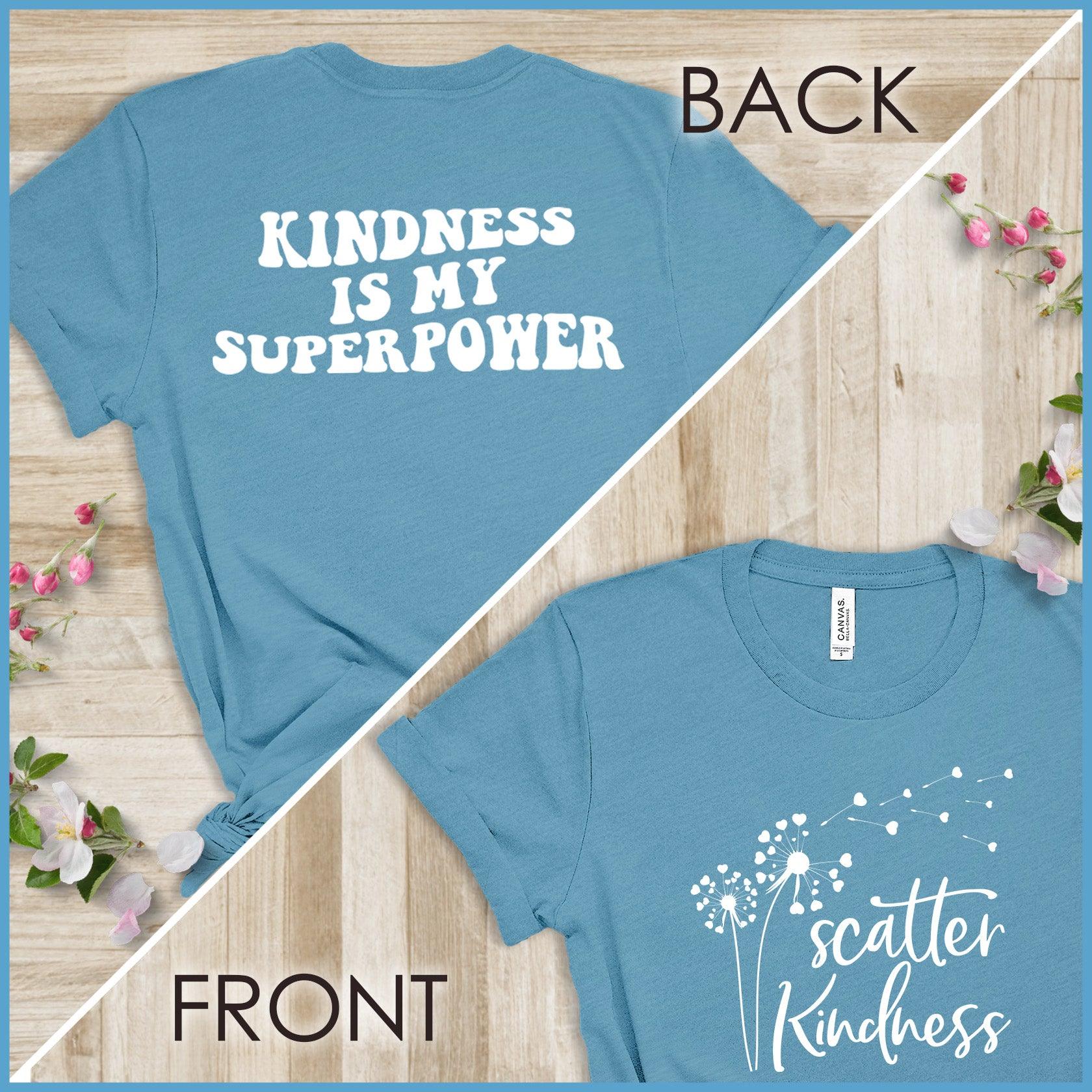 Kindness Is My Superpower, Scatter Kindness Version 1 T-Shirt - Brooke & Belle