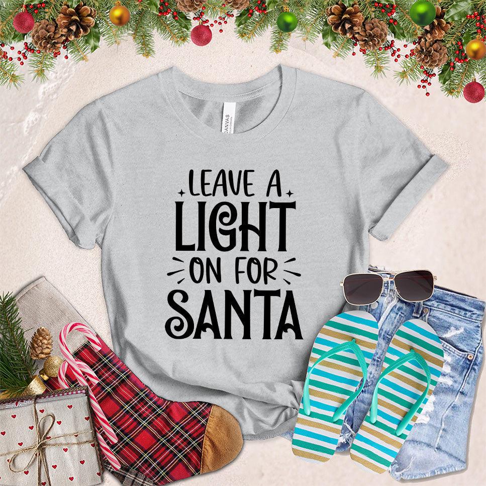 Leave A Light On For Santa T-Shirt - Brooke & Belle
