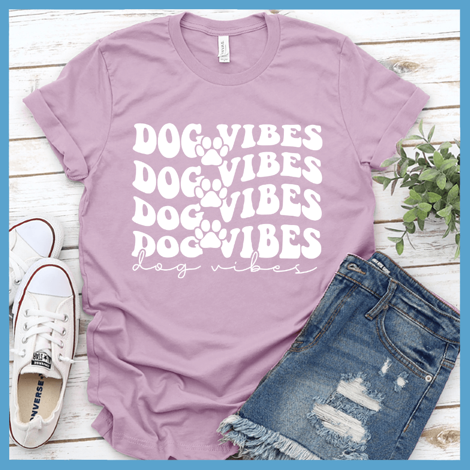 Dog Vibes Retro T-Shirt