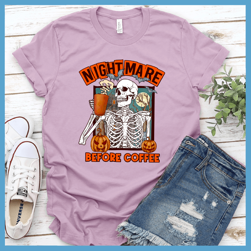 Nightmare Before Coffee T-Shirt Colored Edition