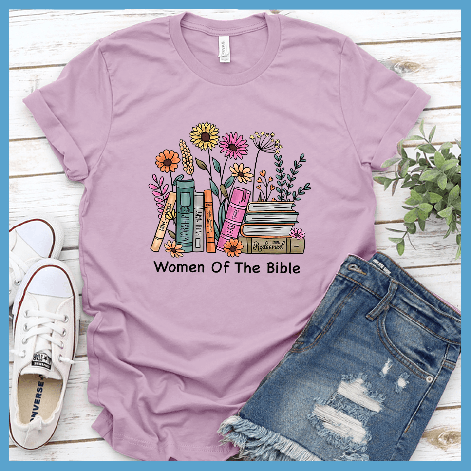 Women Of The Bible T-Shirt Colored Edition