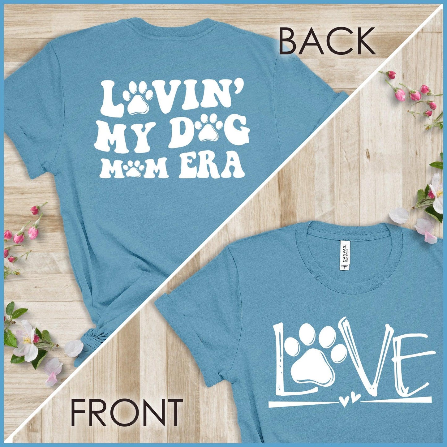 Lovin' My Dog Mom Era, Dog Love - Wavy T-Shirt Version 3