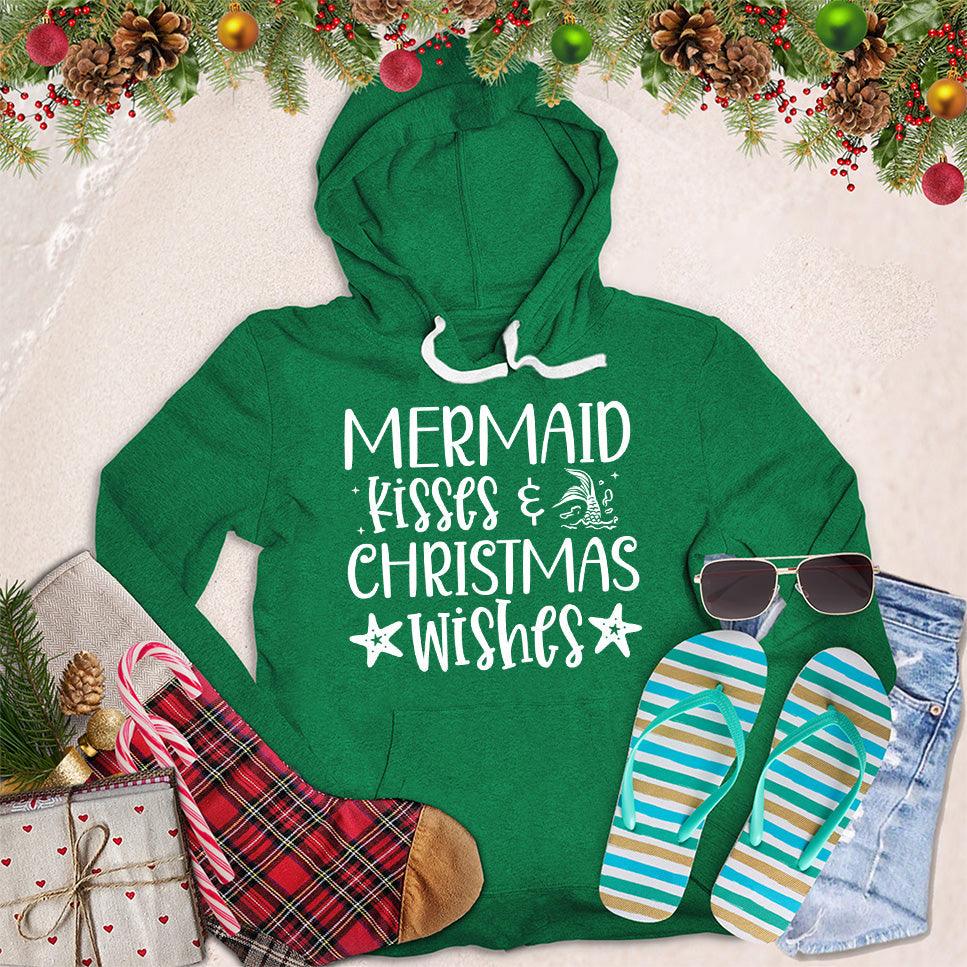 Mermaid Kisses And Christmas Wishes Hoodie - Brooke & Belle
