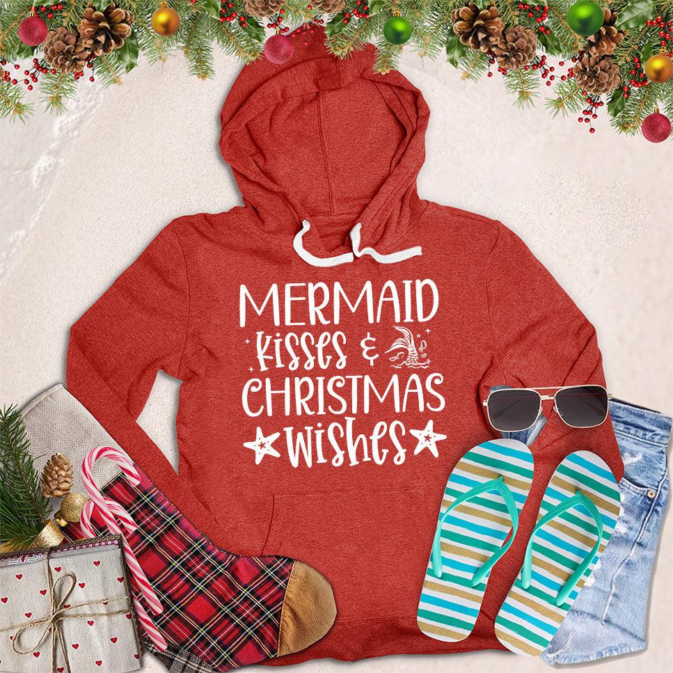 Mermaid Kisses And Christmas Wishes Hoodie - Brooke & Belle