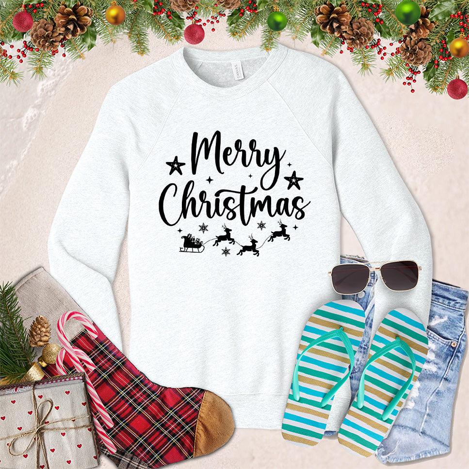 Merry Christmas Version 2 Sweatshirt - Brooke & Belle