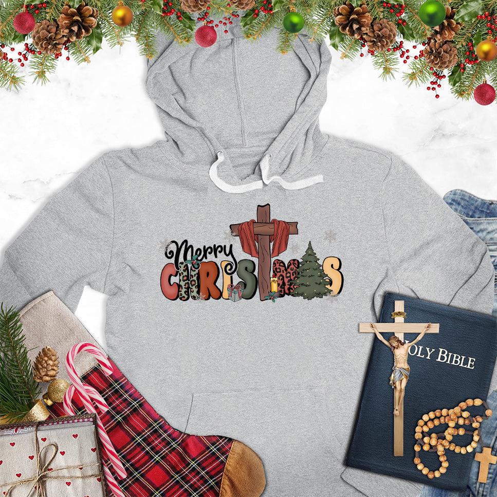 Merry Christmas Version 4 Colored Edition Hoodie - Brooke & Belle