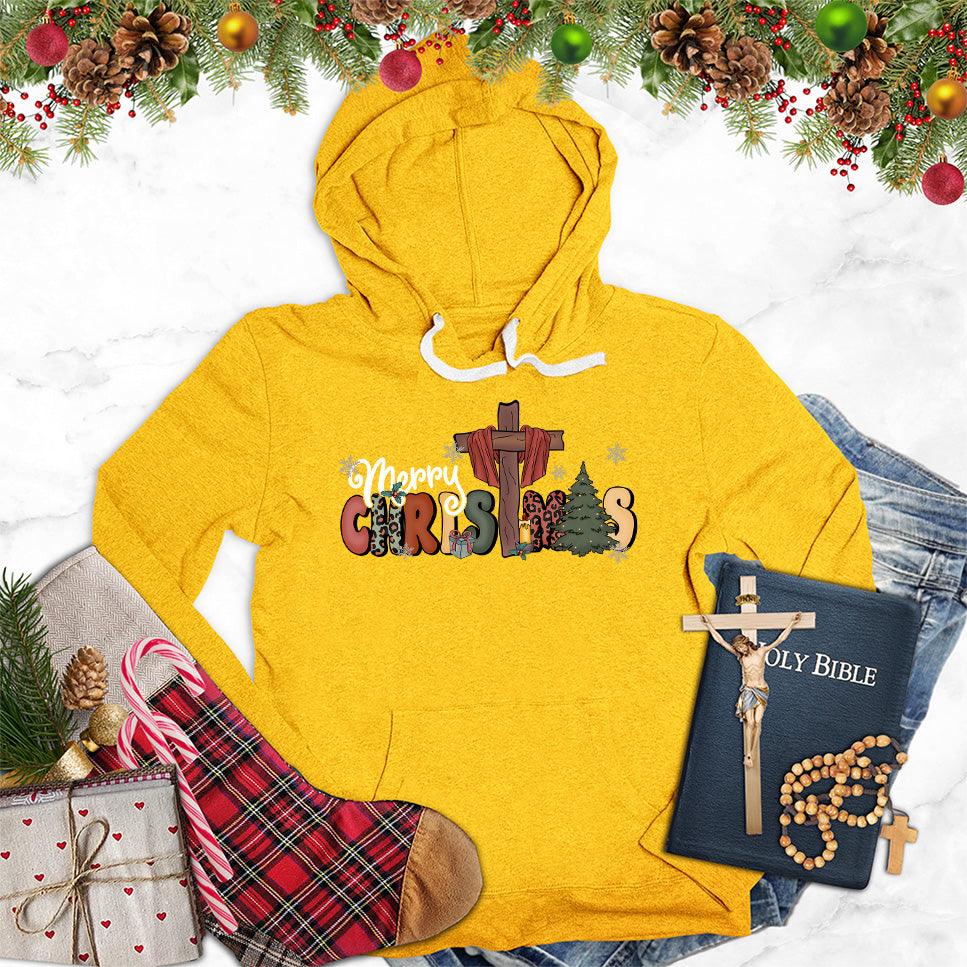 Merry Christmas Version 4 Colored Edition Hoodie - Brooke & Belle