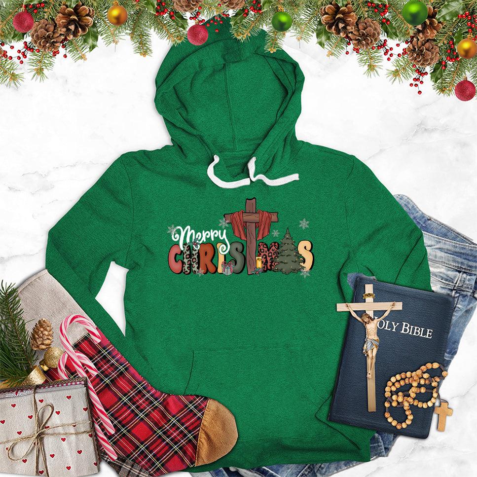 Merry Christmas Version 4 Colored Edition Hoodie - Brooke & Belle