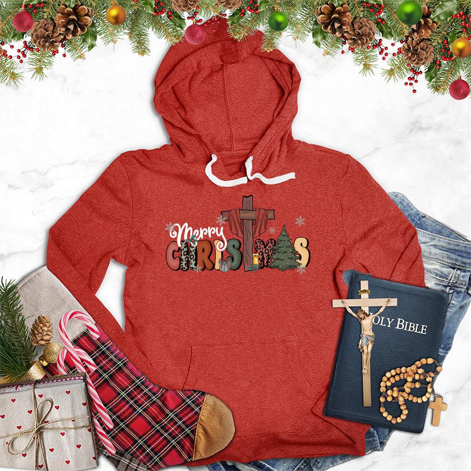 Merry Christmas Version 4 Colored Edition Hoodie - Brooke & Belle
