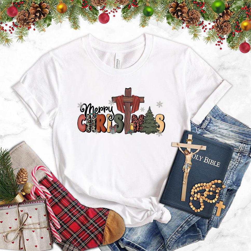 Merry Christmas Version 4 Colored Edition T-Shirt - Brooke & Belle