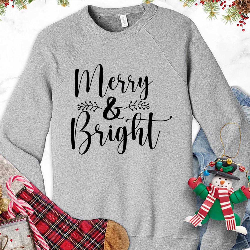 Merry & Bright Sweatshirt - Brooke & Belle