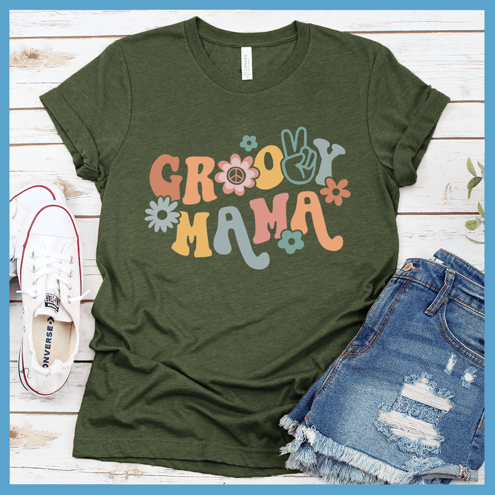 Groovy Mama T-Shirt Colored Edition