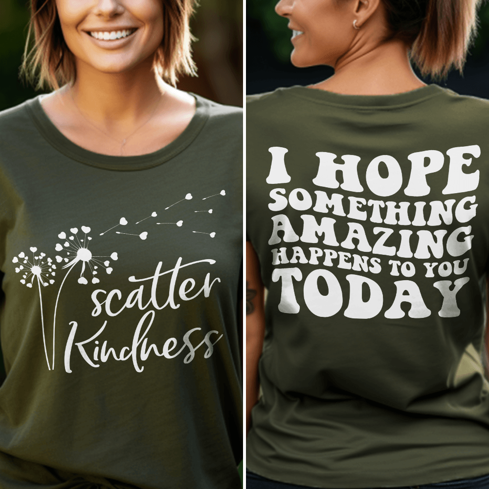 Scatter Kindness, I Hope Something Amazing Happens To You Today T-Shirt - Brooke & Belle
