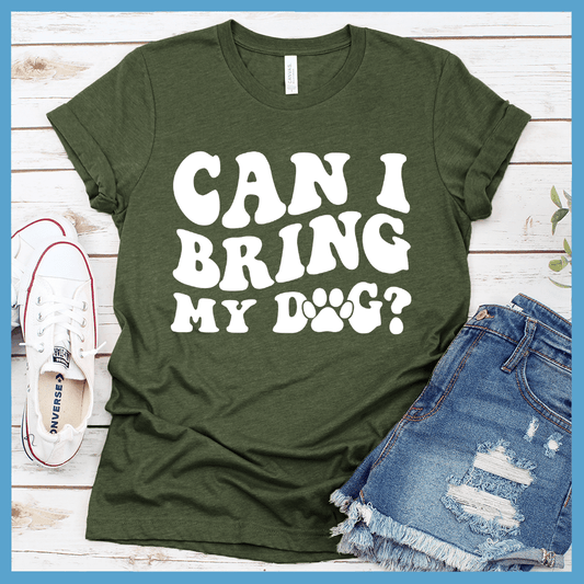 Can I Bring My Dog Retro T-Shirt - Brooke & Belle