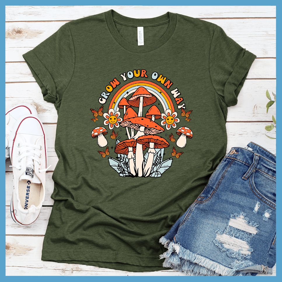 Grow Your Own Way T-Shirt Colored Edition