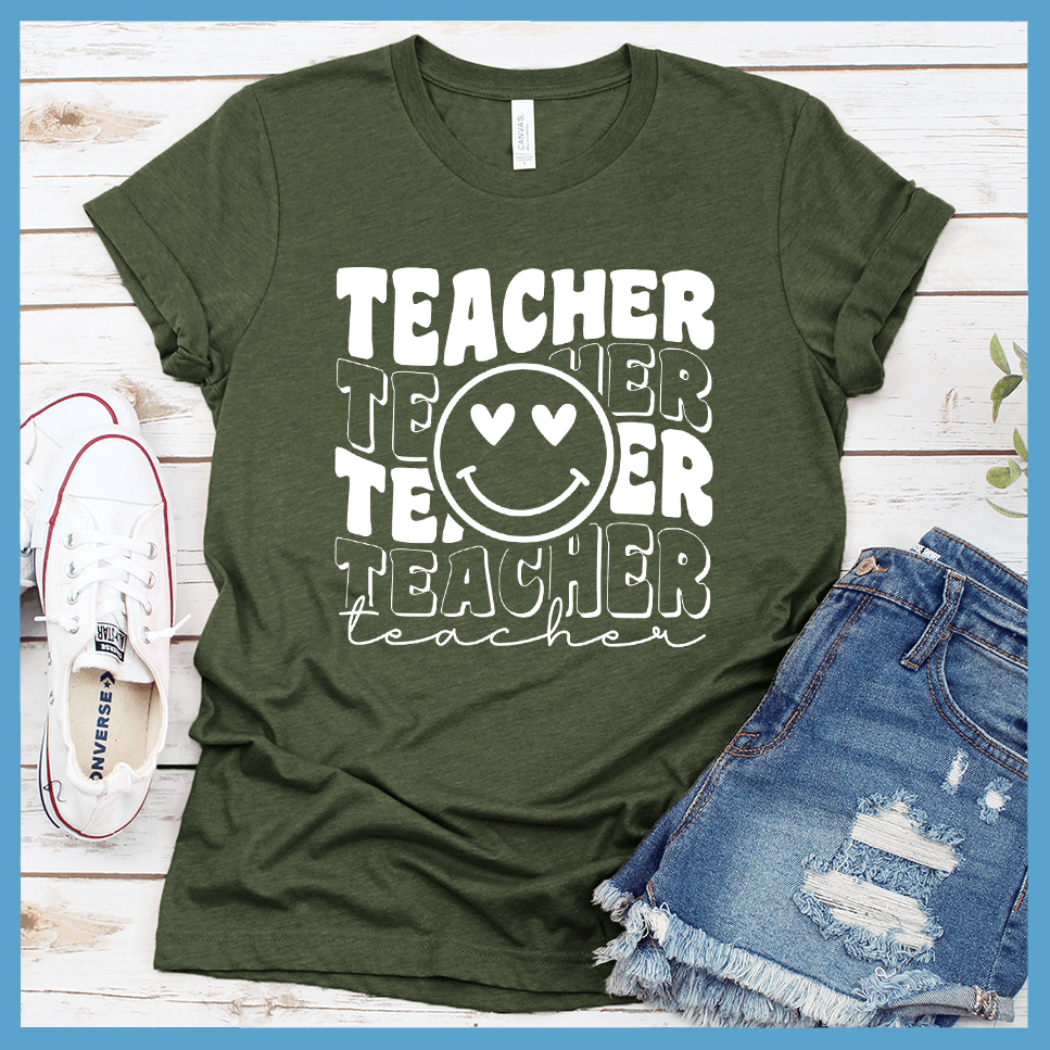 Teacher Emoji T-Shirt