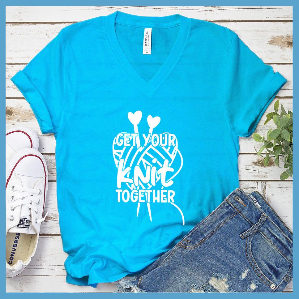 Get Your Knit Together Version 2 V-neck