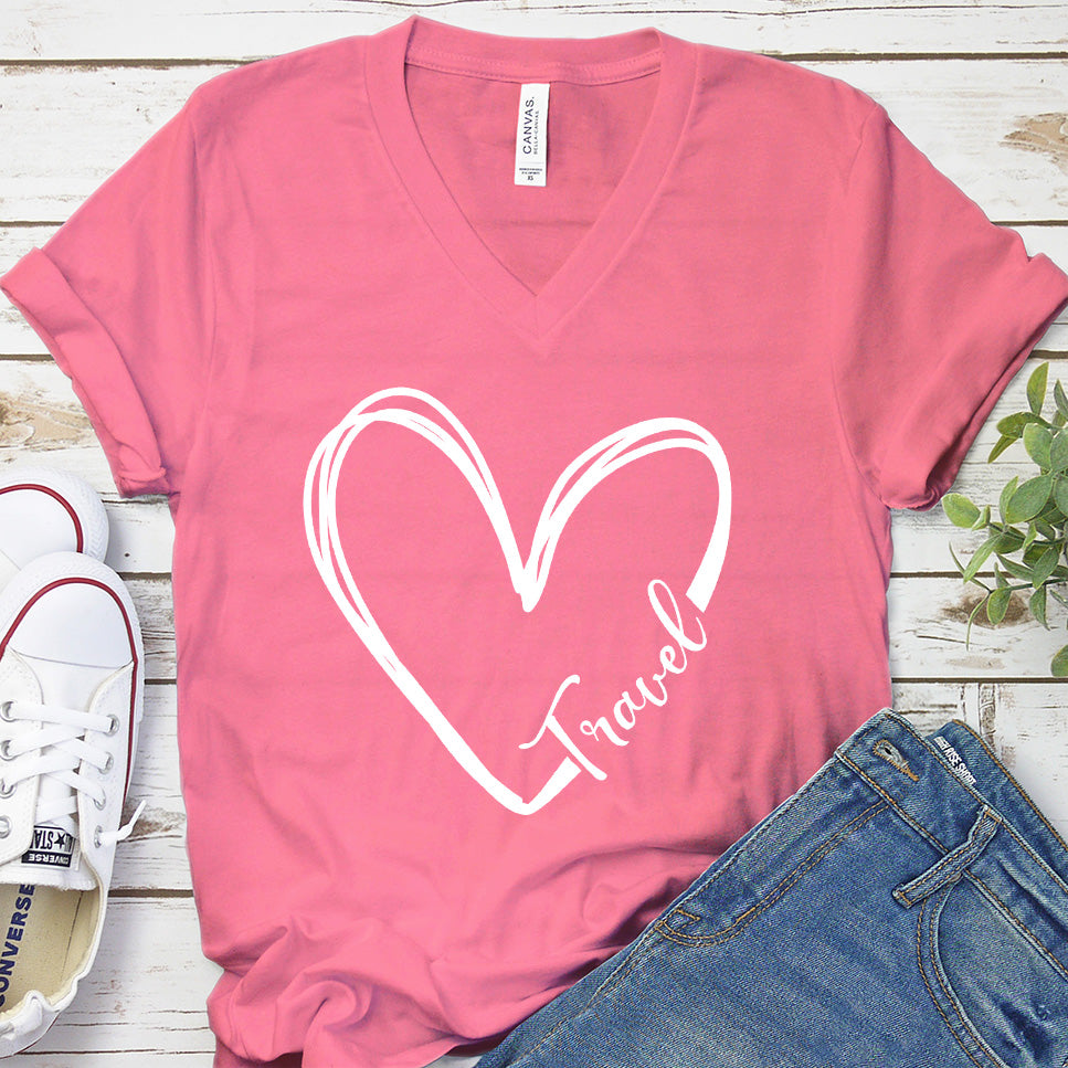 Travel Heart V-Neck