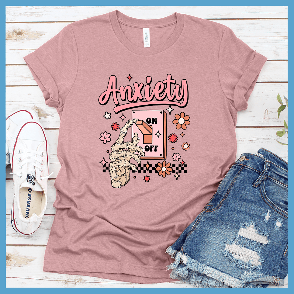 Anxiety On T-Shirt Colored Edition