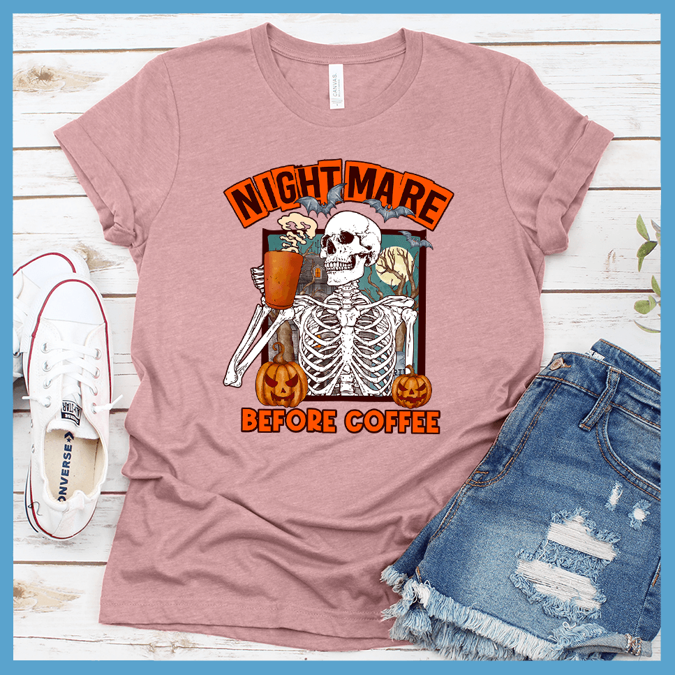 Nightmare Before Coffee T-Shirt Colored Edition