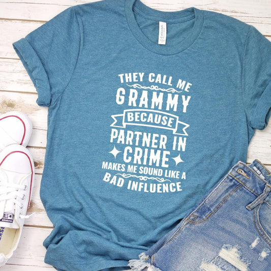 Partner In Crime Grammy T-Shirt - Brooke & Belle