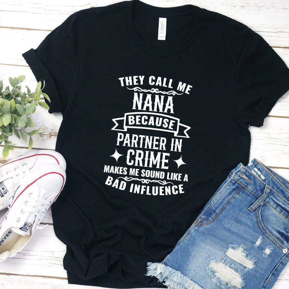 Partner In Crime Nana T-Shirt