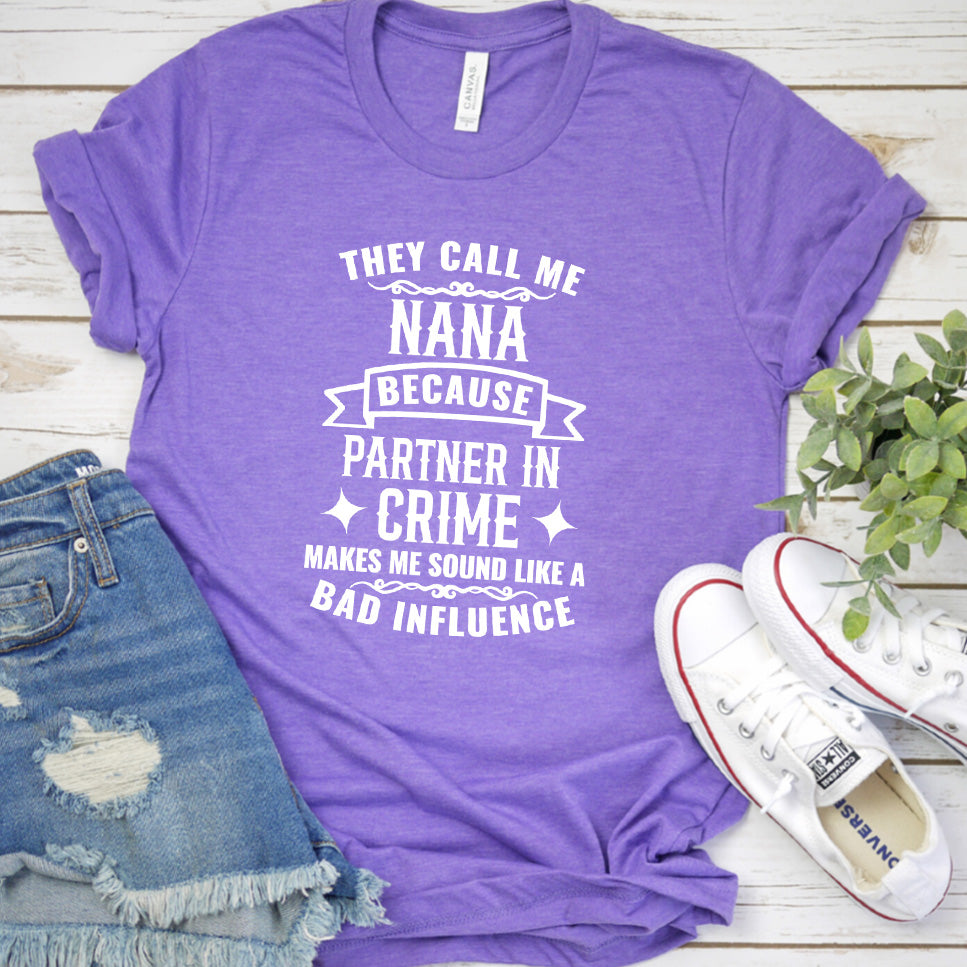 Partner In Crime Nana T-Shirt