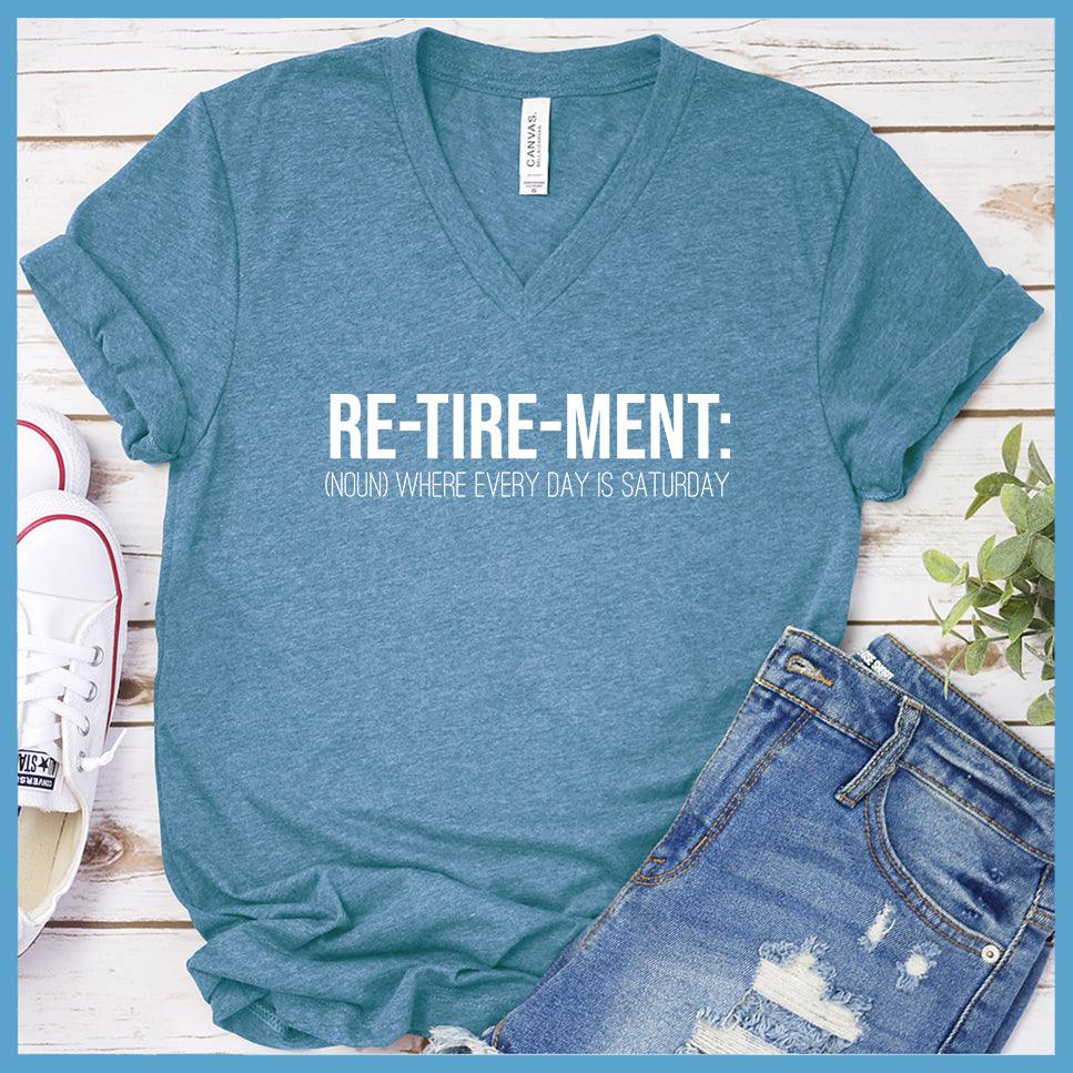 Retirement Noun V-Neck - Brooke & Belle