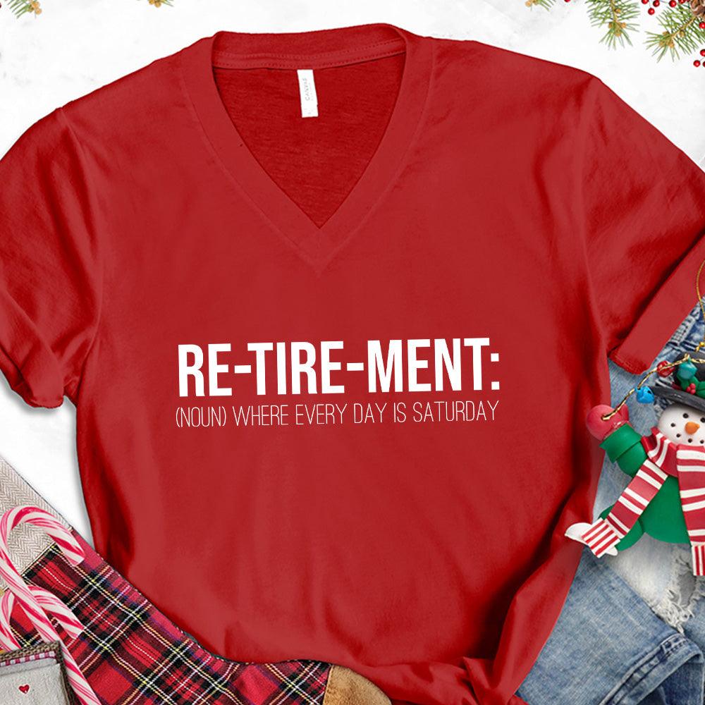 Retirement Noun V-Neck - Brooke & Belle