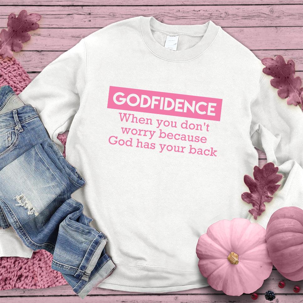 Godfidence Version 2 Sweatshirt Pink Edition - Brooke & Belle