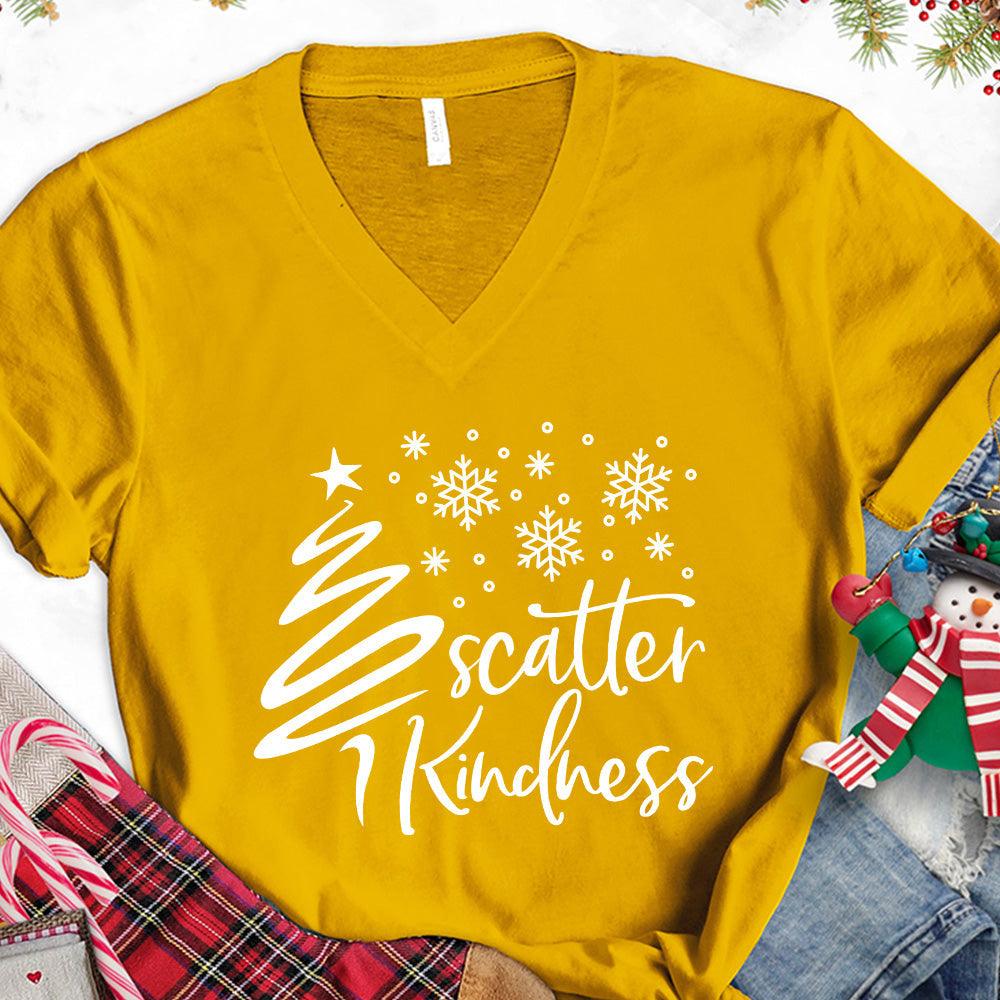 Scatter Kindness Christmas Edition V-Neck - Brooke & Belle