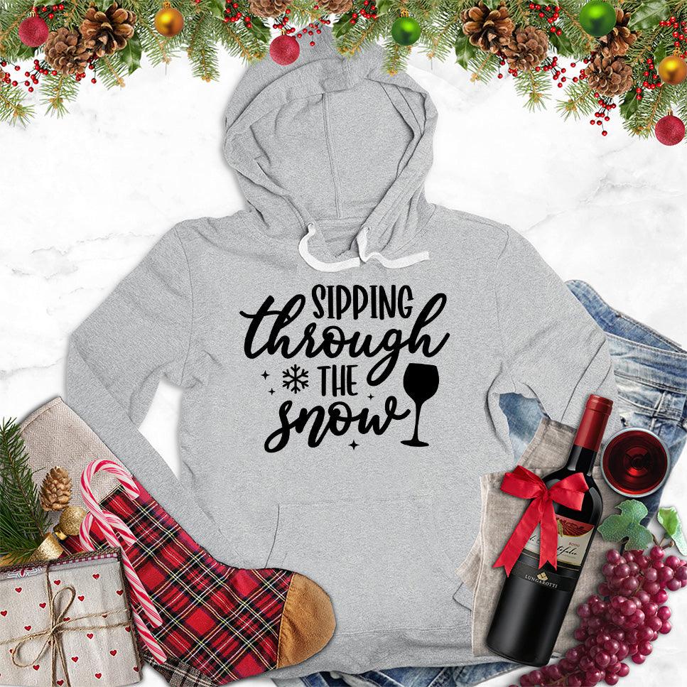 Sipping Through The Snow Hoodie - Brooke & Belle