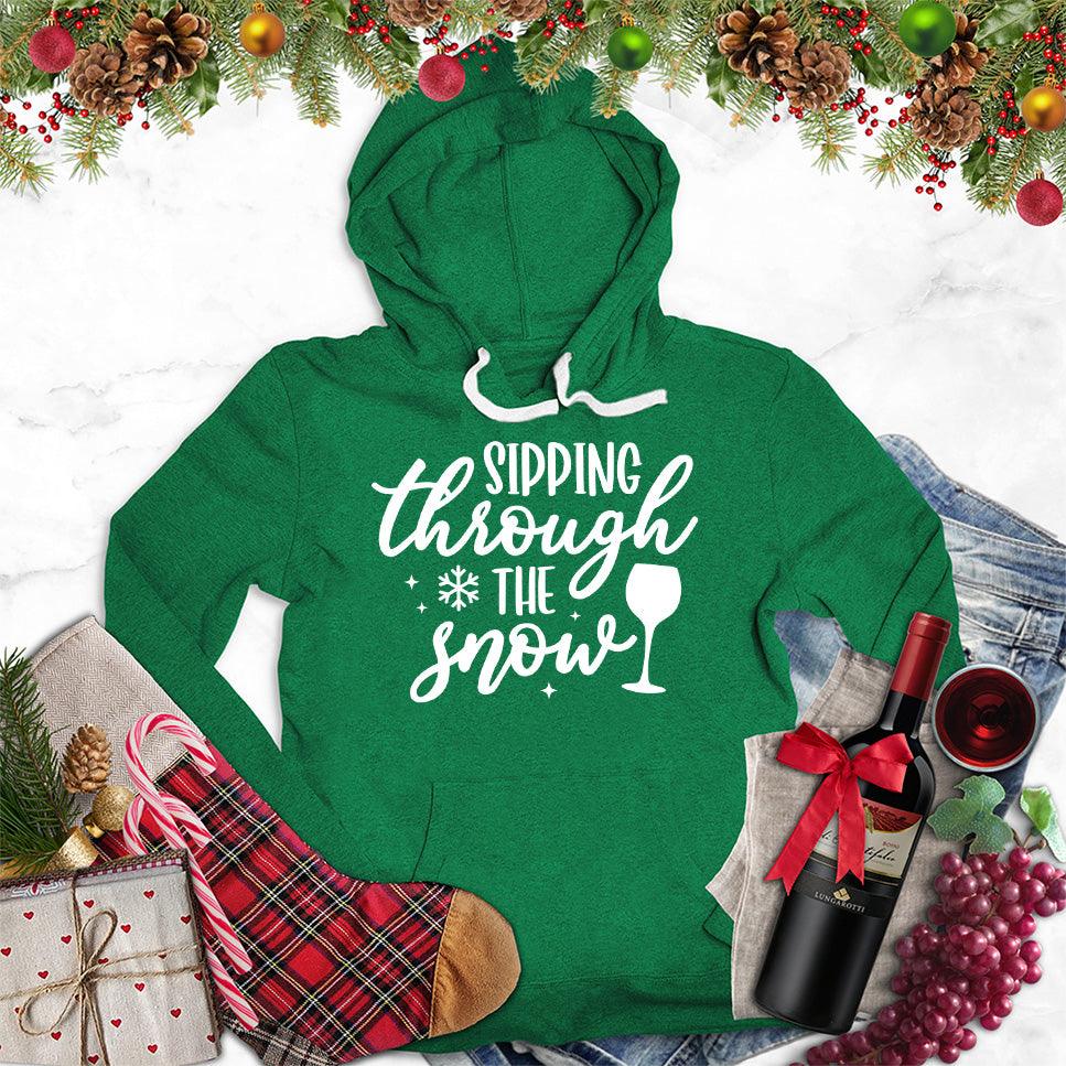 Sipping Through The Snow Hoodie - Brooke & Belle