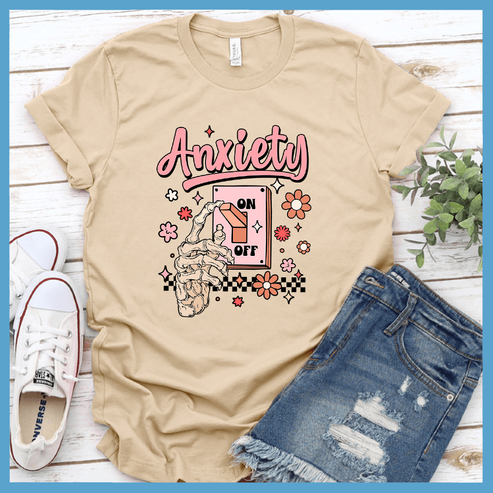 Anxiety On T-Shirt Colored Edition