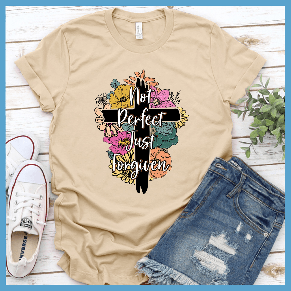 Not Perfect Just Forgiven T-Shirt Colored Edition