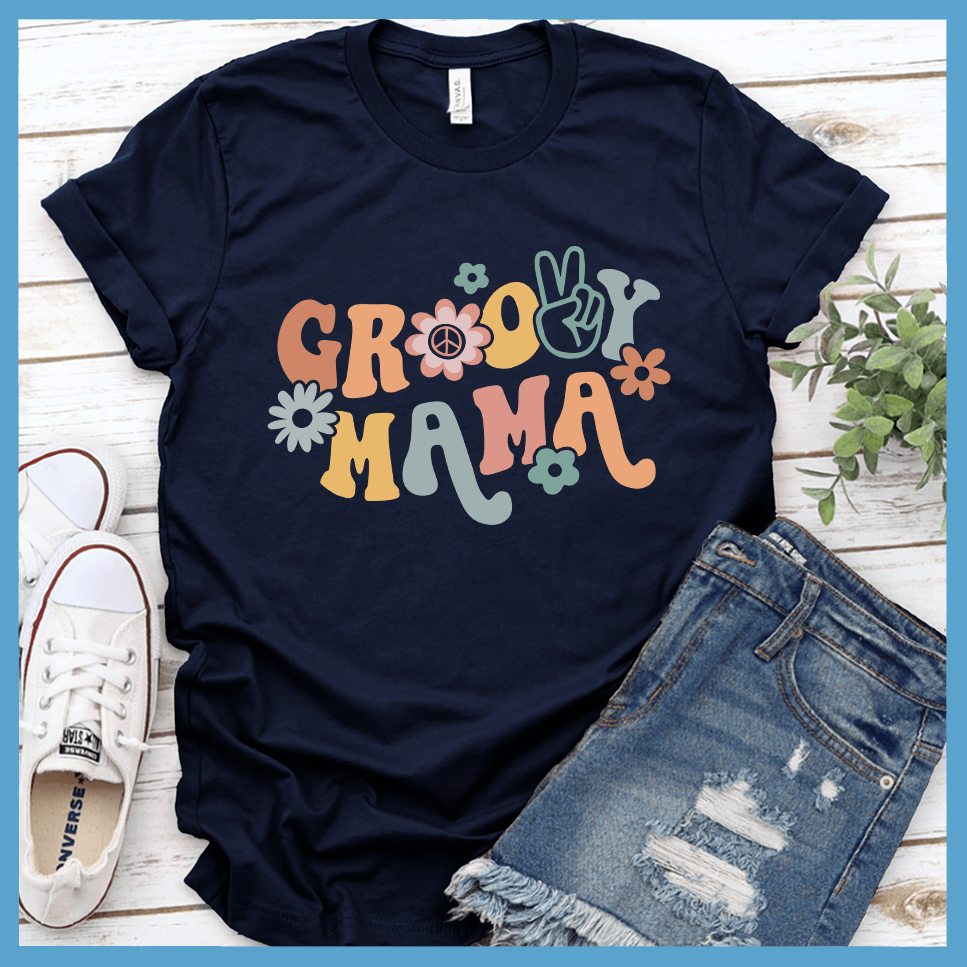 Groovy Mama T-Shirt Colored Edition