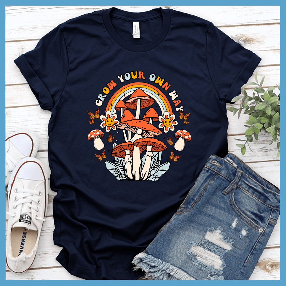 Grow Your Own Way T-Shirt Colored Edition