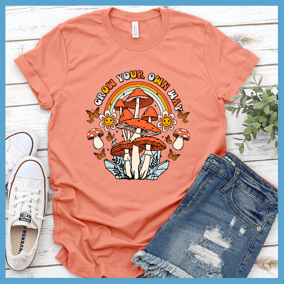 Grow Your Own Way T-Shirt Colored Edition