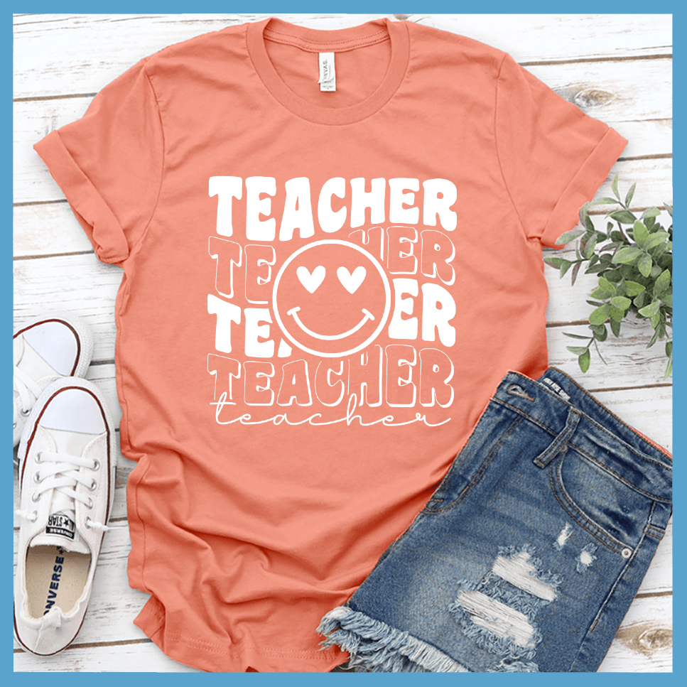Teacher Emoji T-Shirt