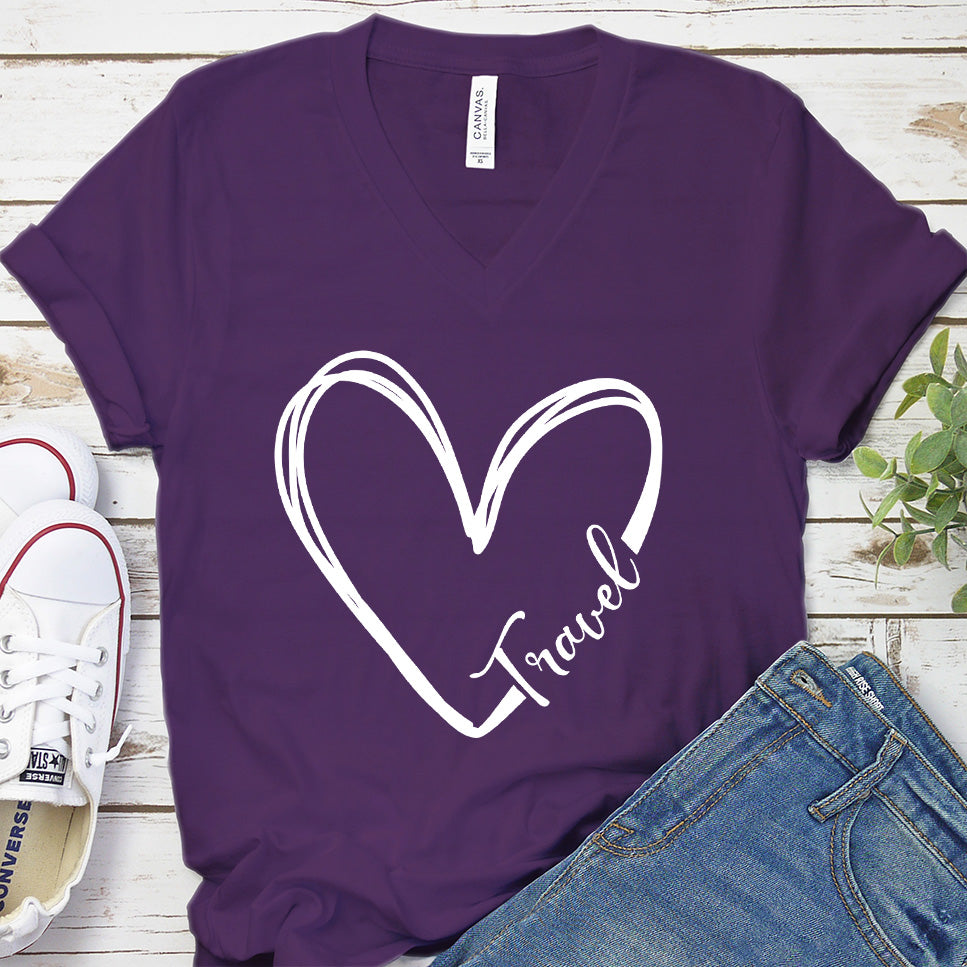 Travel Heart V-Neck