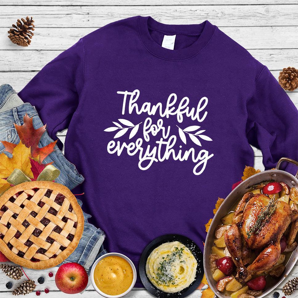 Thankful For Everything Sweatshirt - Brooke & Belle