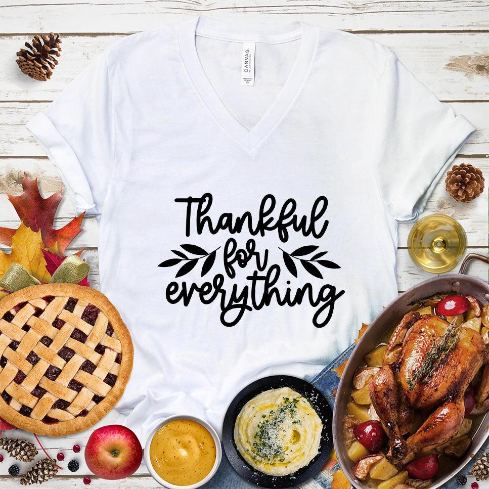 Thankful For Everything V-Neck - Brooke & Belle