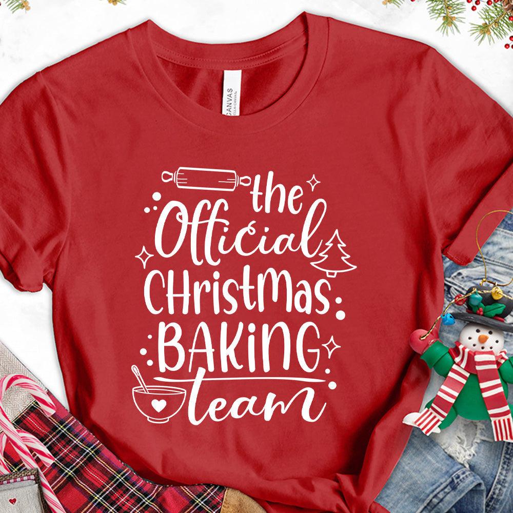Official Christmas Baking Team Tee Apparel - Fun Belle Brooke – Holiday 
