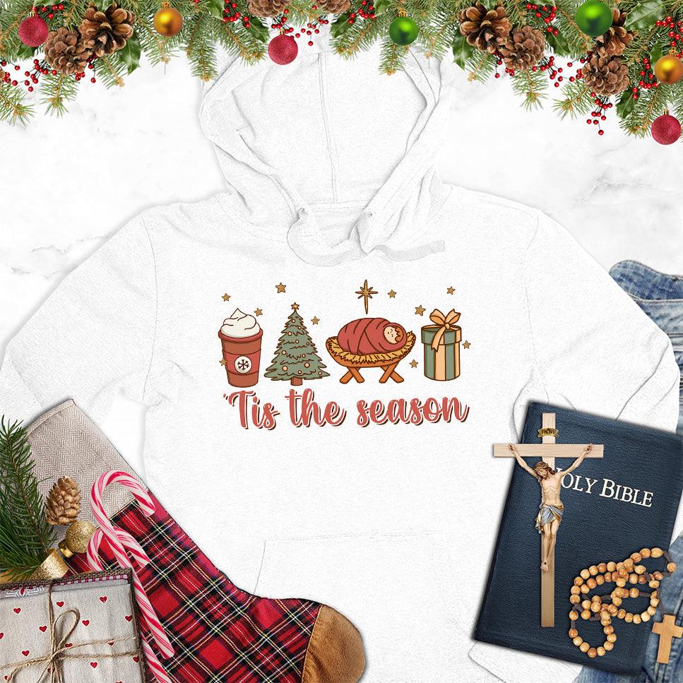 Tis The Season Christmas Colored Edition Hoodie - Brooke & Belle