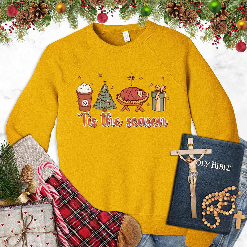 Tis The Season Christmas Colored Edition Sweatshirt - Brooke & Belle
