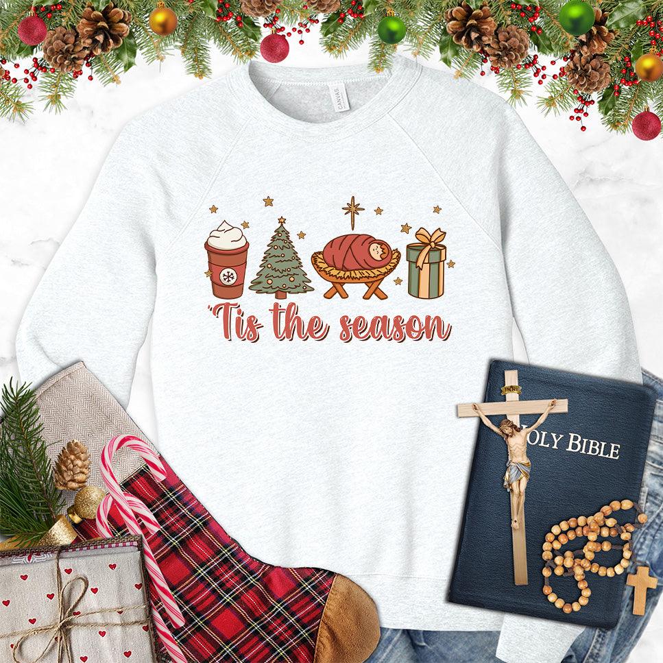 Tis The Season Christmas Colored Edition Sweatshirt - Brooke & Belle